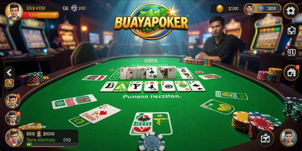 Tampilan gameplay BUAYAPOKER yang menantang dan menarik.