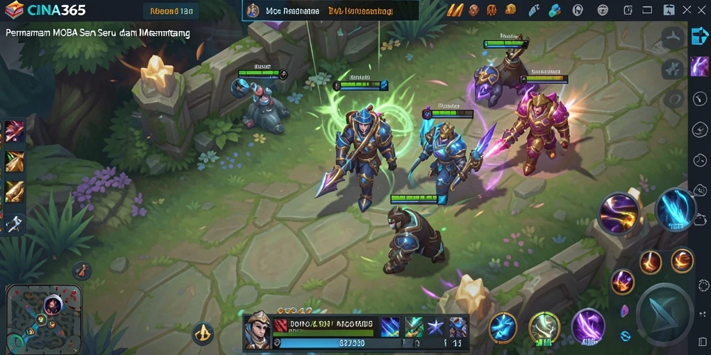 Gameplay seru dan strategis dalam CINA365 yang mendebarkan.
