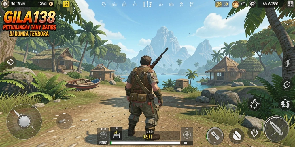 Tampilan gameplay menakjubkan di dunia terbuka GILA138.