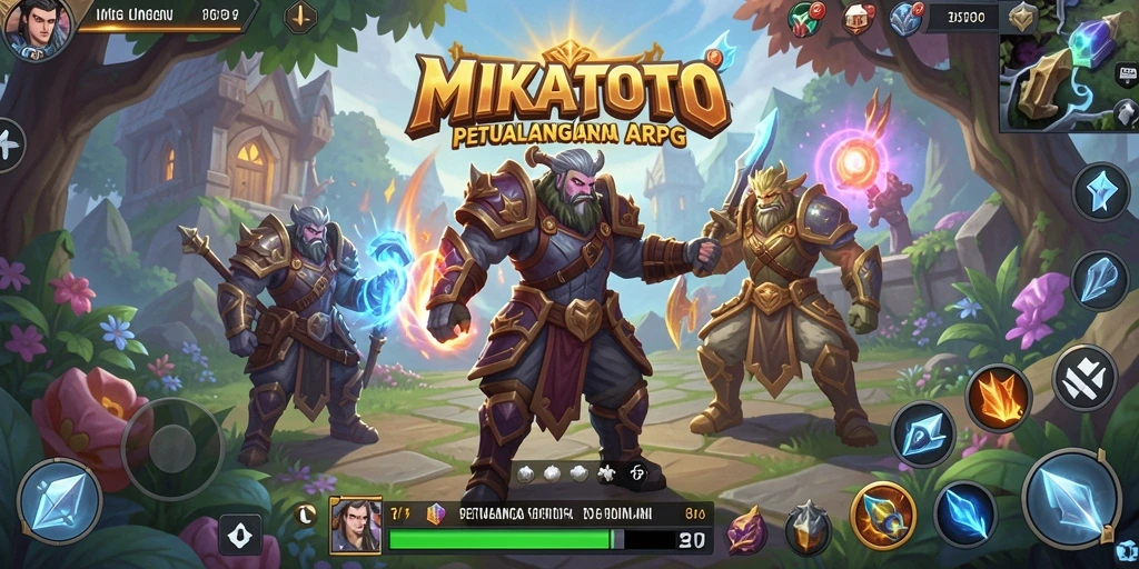 Tampilan gameplay MIKATOTO yang seru dan penuh aksi.