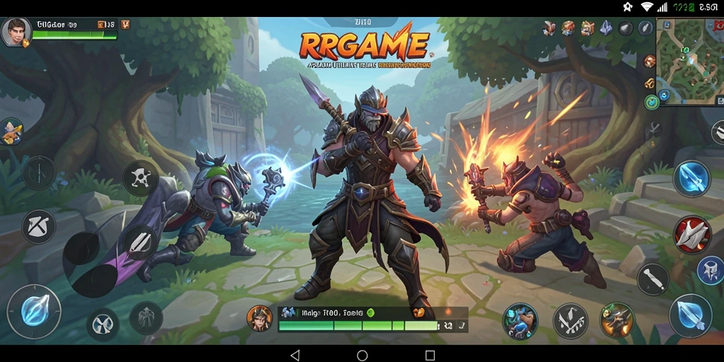 Tampilan antarmuka RPGAME yang mudah digunakan dan informatif.