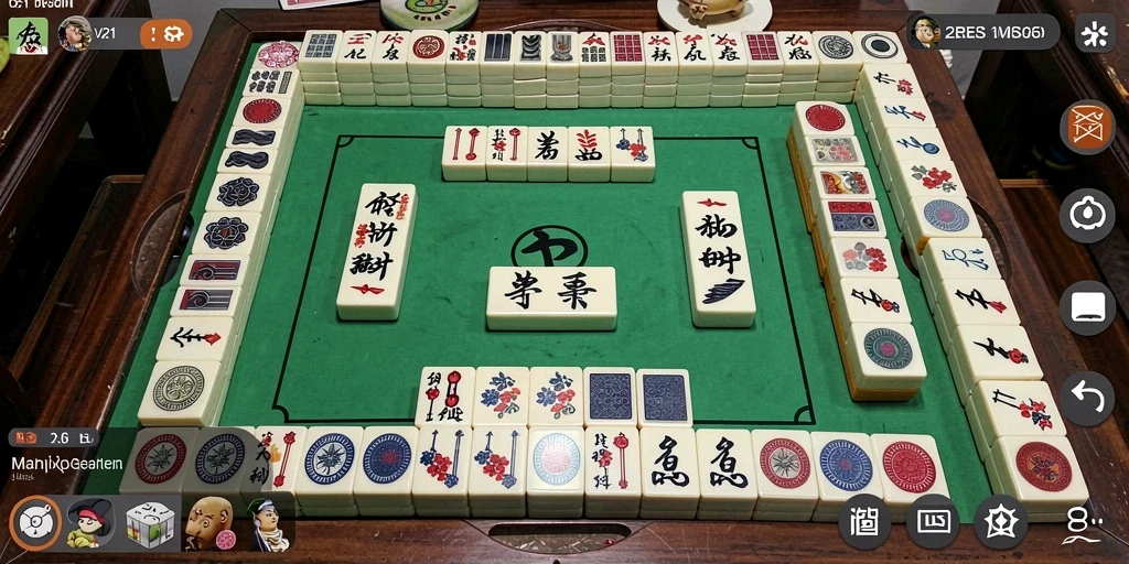 Screenshot dari gameplay Mahjong yang seru dan menantang.